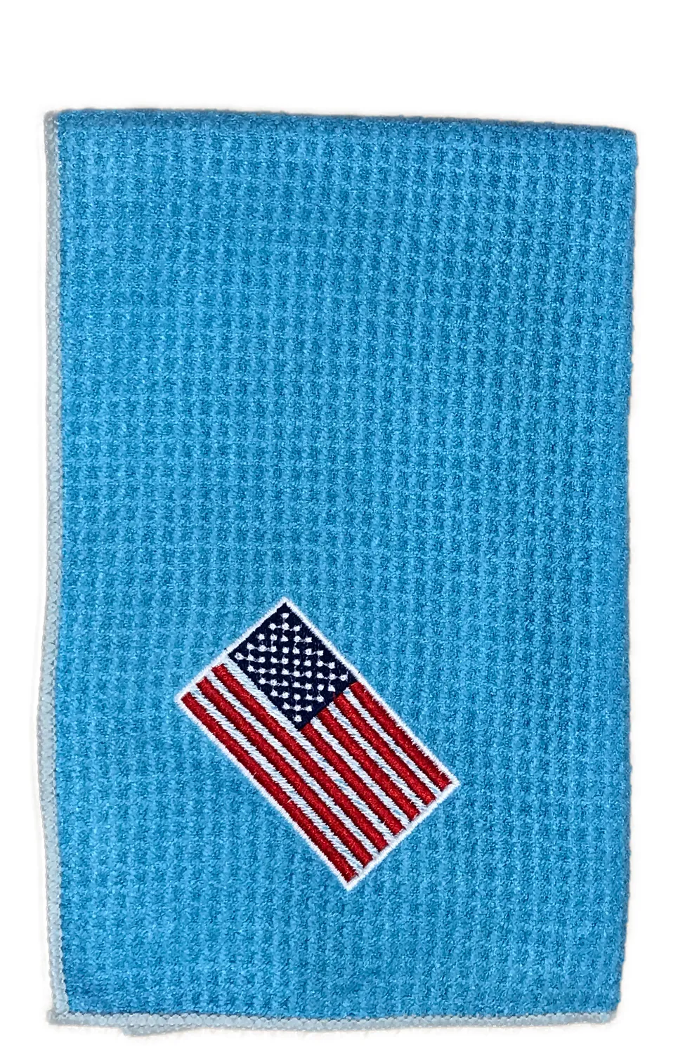 Joseph Elliott USA Embroidered Flag 18 x 18 Micro Fiber Towels