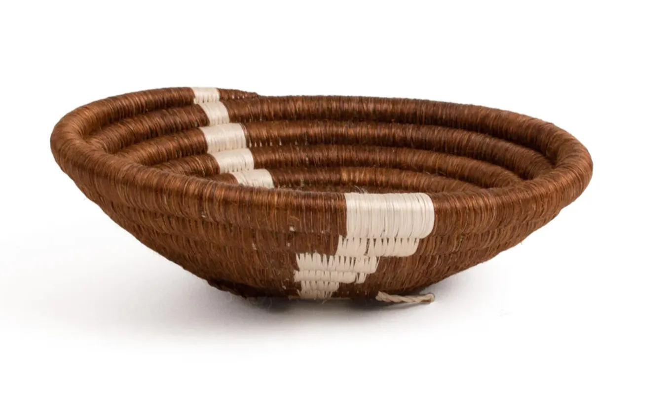 Kazi :: 6 Sand Woven Bowl - Humble