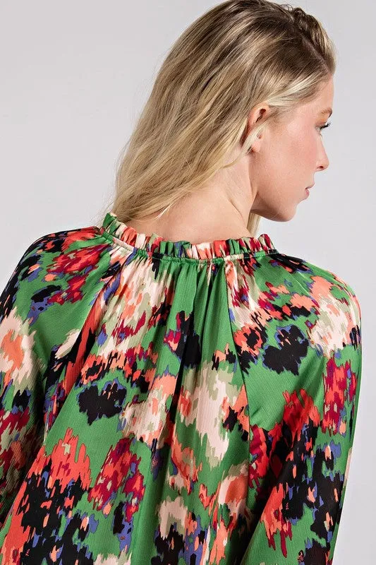 KOHEN FLORAL BLOUSE [ONLINE EXCLUSIVE]