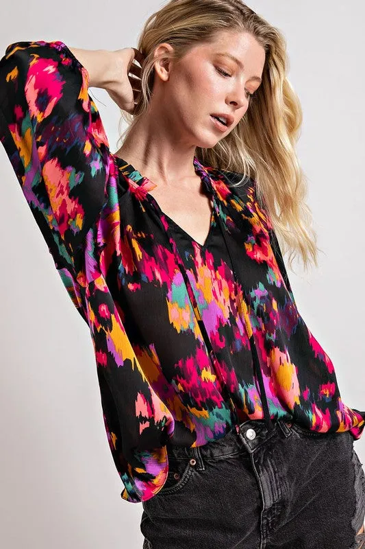 KOHEN FLORAL BLOUSE [ONLINE EXCLUSIVE]