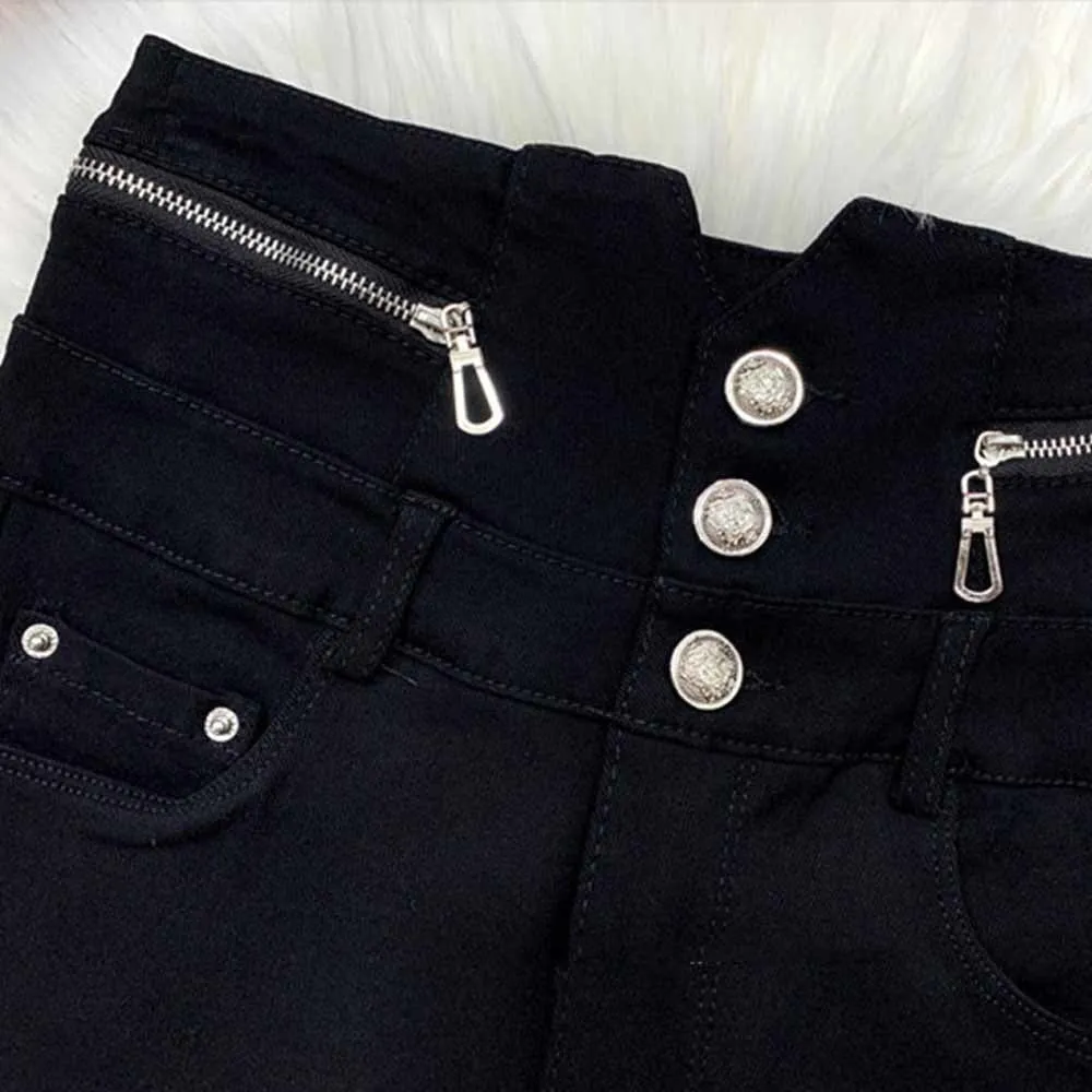 Korean Fashion High Waist Pencil Pants