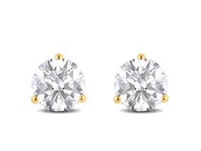 Lab-Grown Diamond 3ct. tw. Round Brilliant Solitaire Studs | White