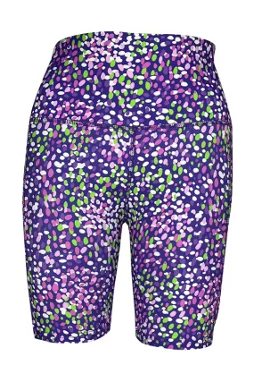 Lavender Confetti Shorts   Pockets