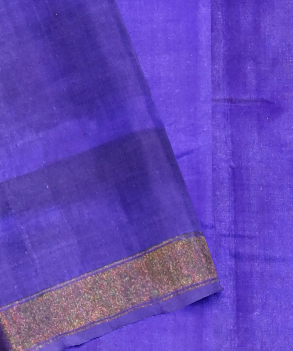 Lavender silk handloom patola saree