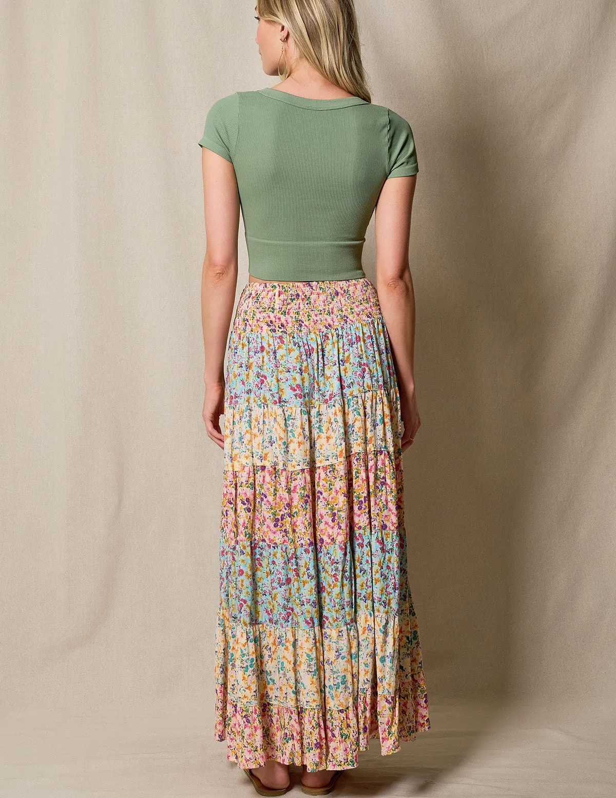 Maisie Tiered Maxi Skirt