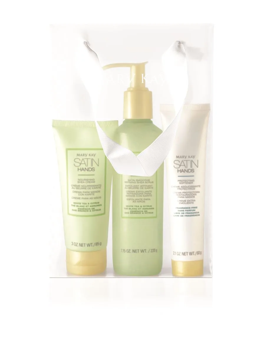 Mary Kay Satin Hands ®Pampering Set White Tea & Citrus