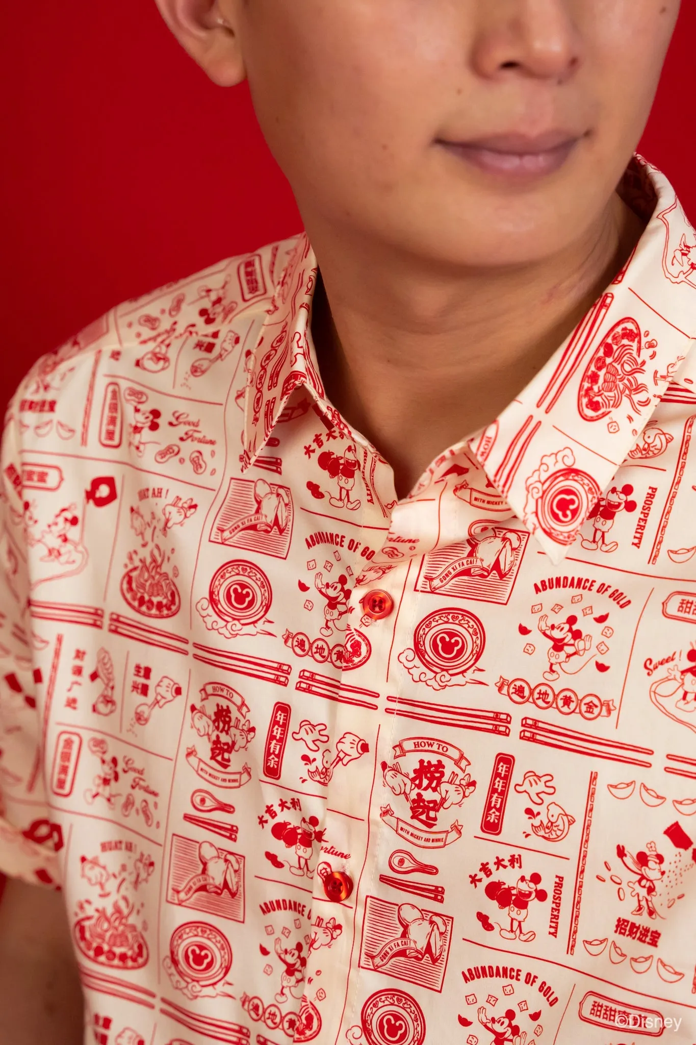 Men's Shirt - Lo Hei Mickey