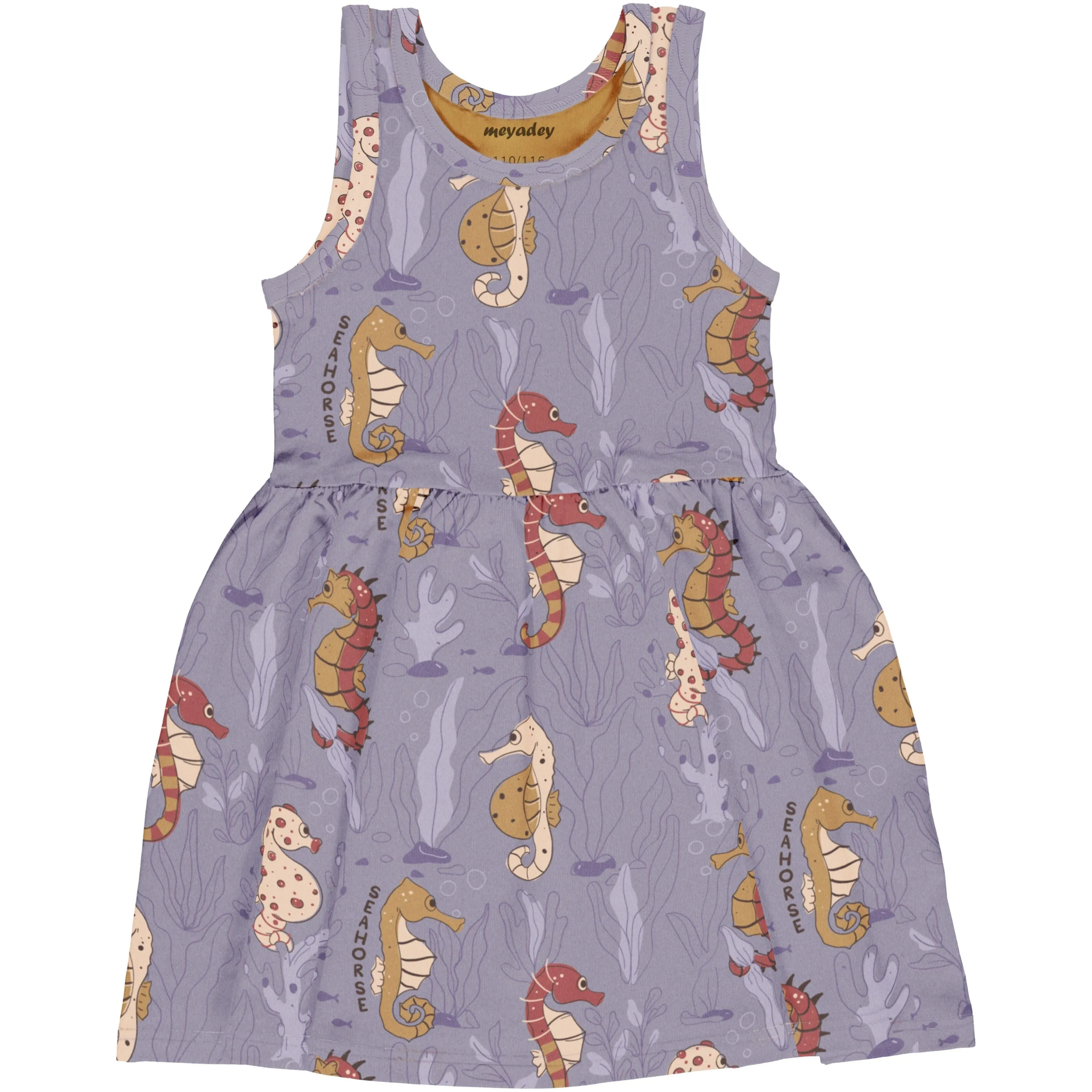 Meyadey Savvy Seahorse Sleeveless Spin Dress