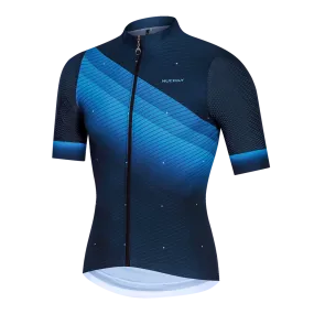 Nuckily MG045 Short Sleeve Cycling Jersey - Blue