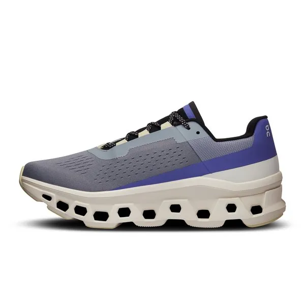 On Men's Cloudmonster - Mist/Blueberry