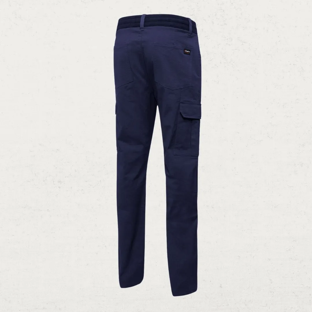 Rib Comfort Waist Ripstop Pant