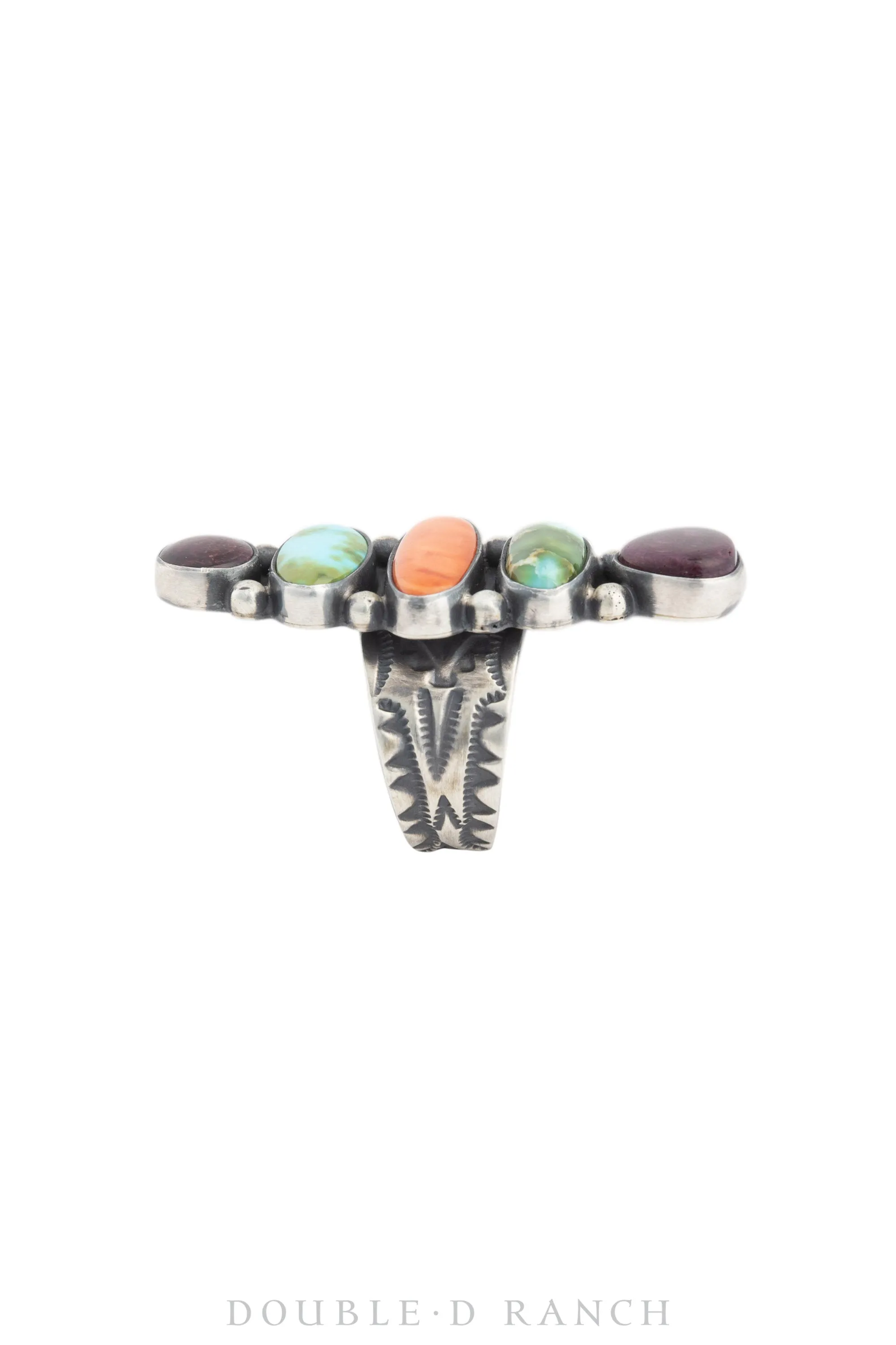 Ring, Statement, Mixed Stones, Hallmark, Adjustable, Contemporary, 1440