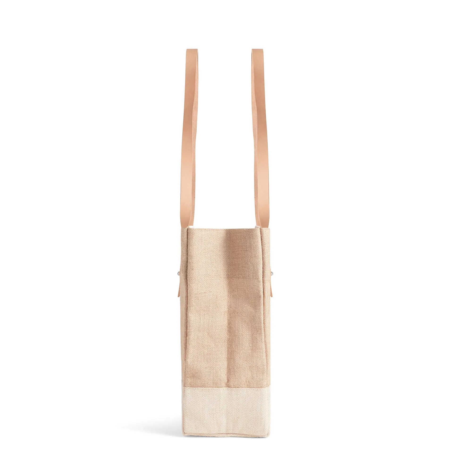 Shoulder Market Bag in Natural