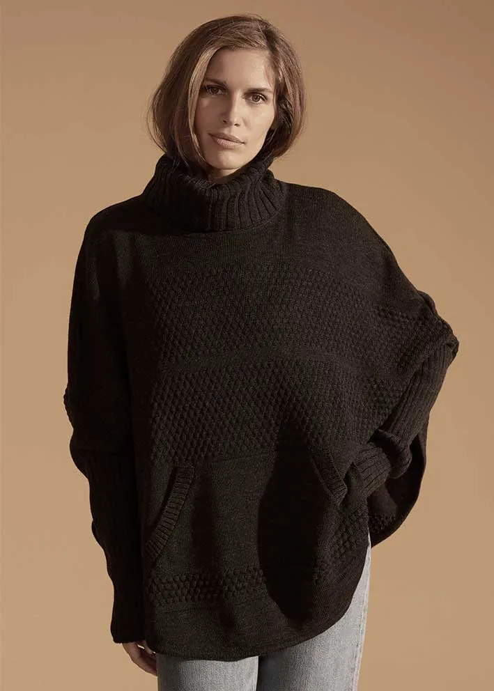 Sibin Linnebjerg Vicki Poncho - Black