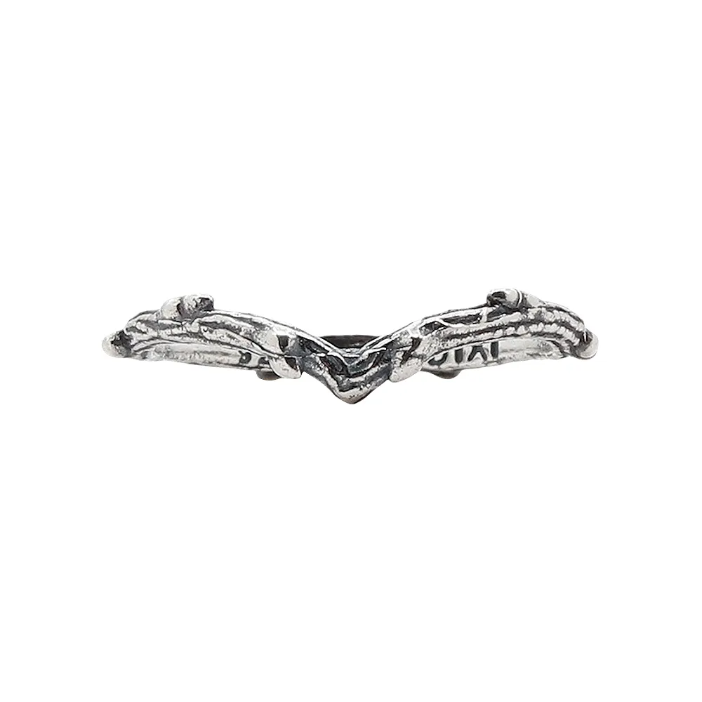 Silvestre Single Wishbone Gothic Thorn Branch Ring