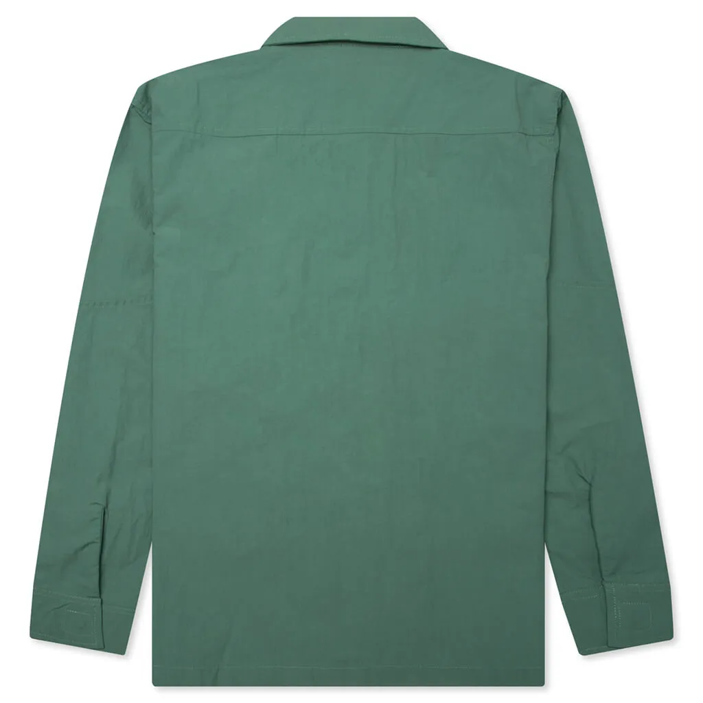 Stare Longsleeve Overshirt - Teal