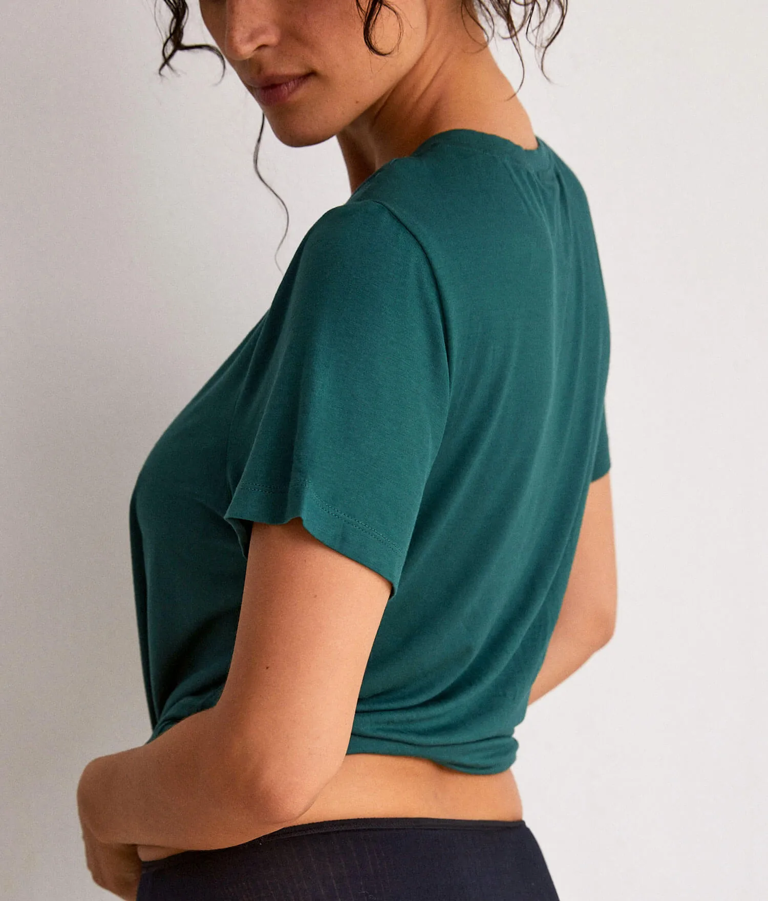 The Classic Tee - Bamboo Jersey - Fern