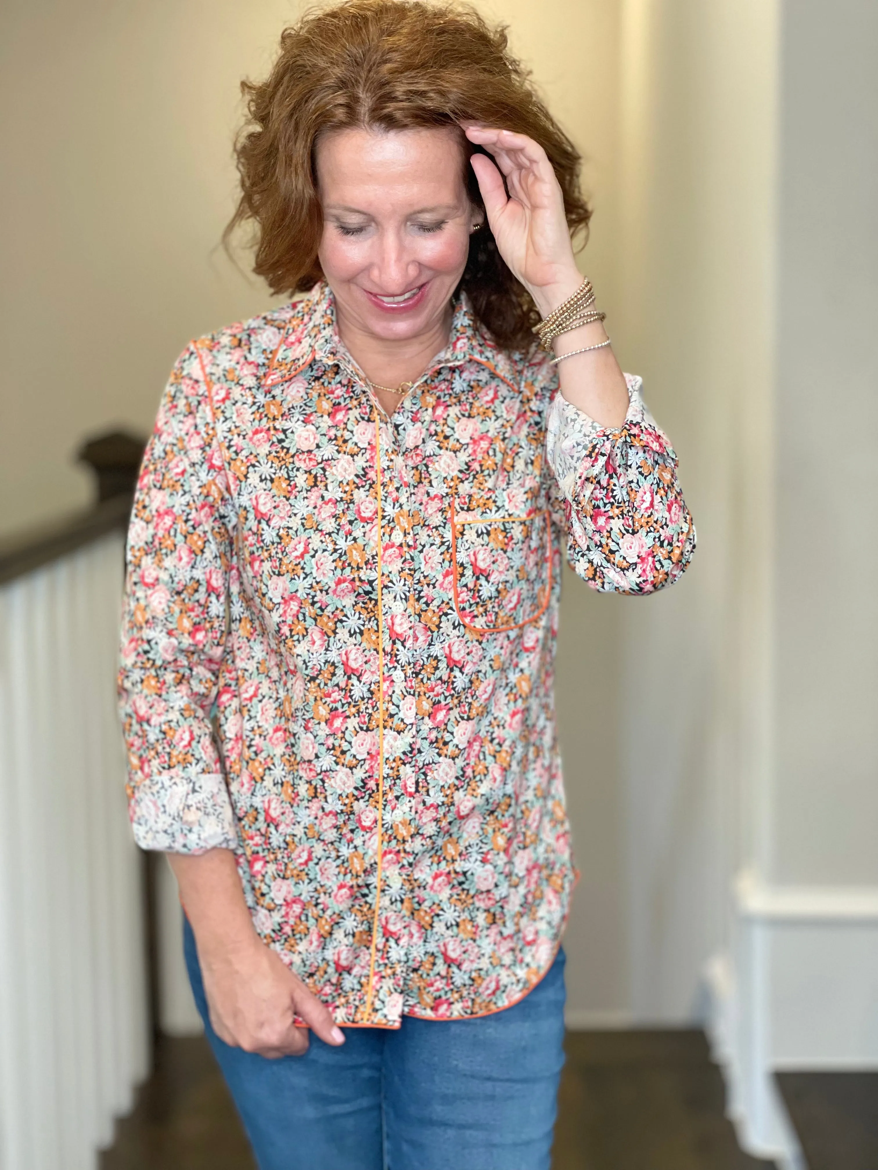 THE SHIRT-The Icon Shirt in Floral