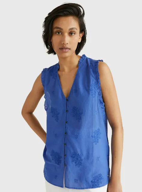 tommy Hilfiger Verona blue blouse