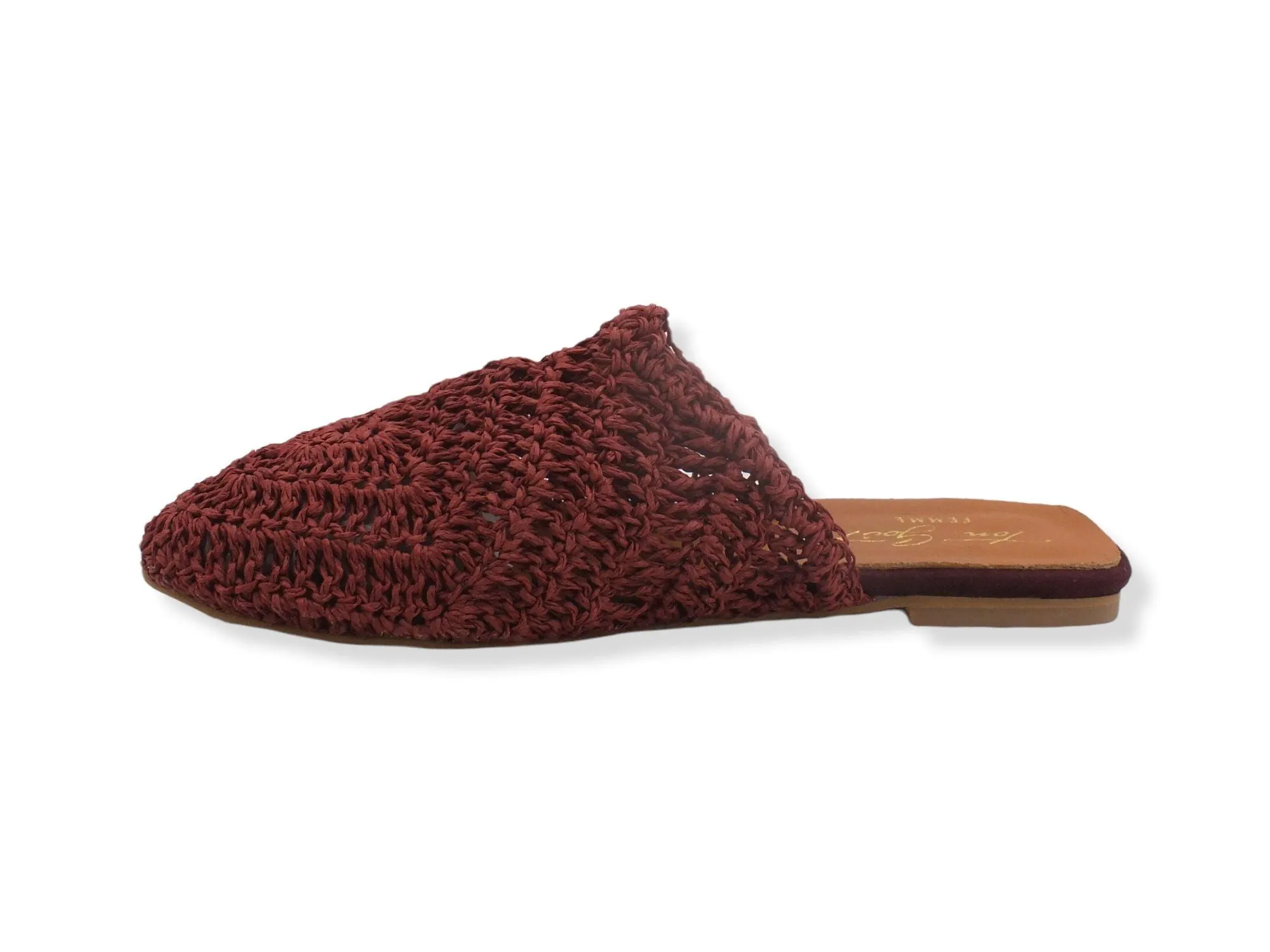 TON GOUT Sabot Donna Bamboo Bordeaux ALICE