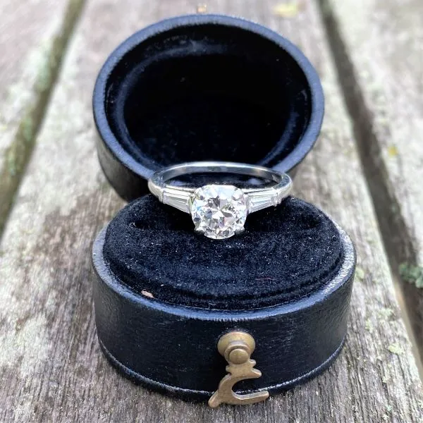 Vintage Engagement Ring, TRB 1.00ct.