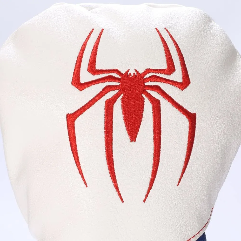 Volf Golf Red White Blue Leather Spider Headcovers