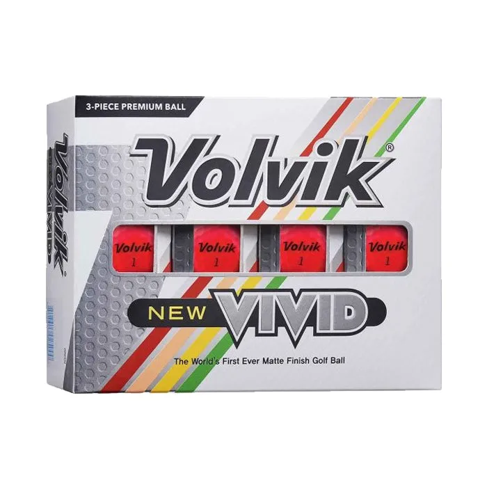 Volvik NEW Vivid Golf Balls - Pink 2 for $78