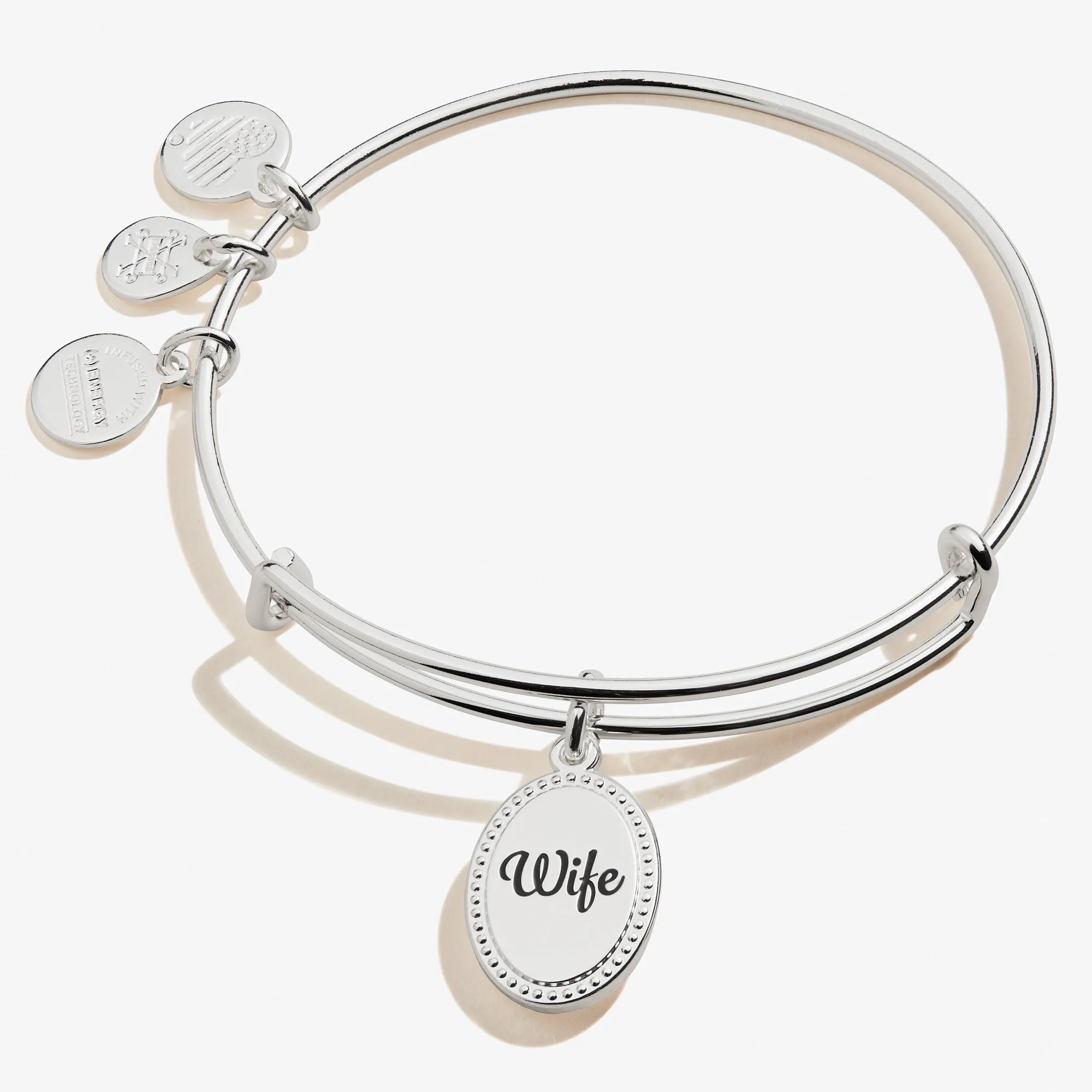 Wife, 'The One I Love Forever' Charm Bangle