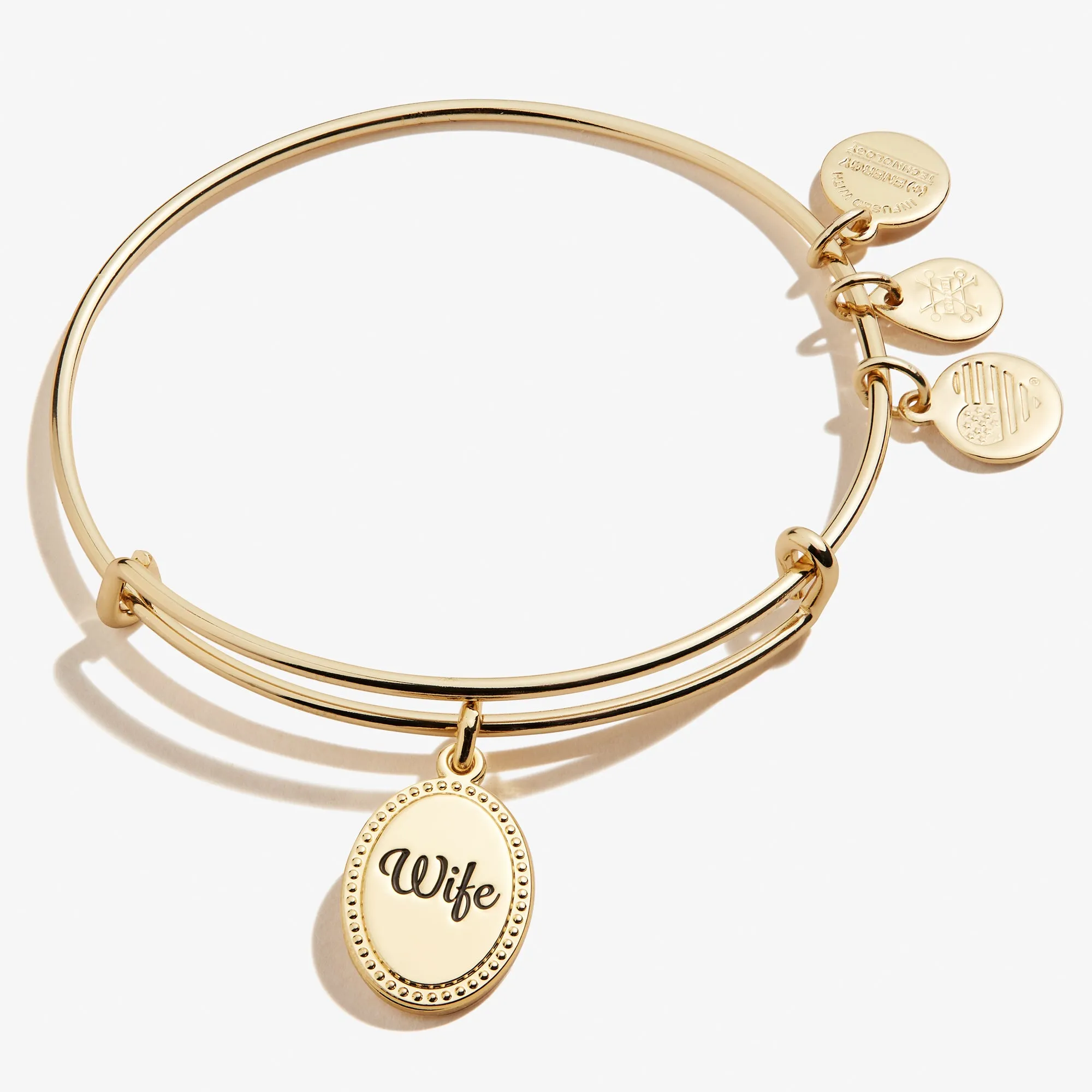 Wife, 'The One I Love Forever' Charm Bangle