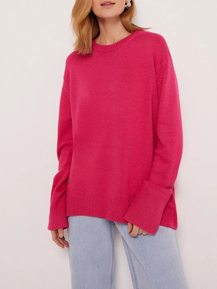 Women Casual Oversized Sweaters